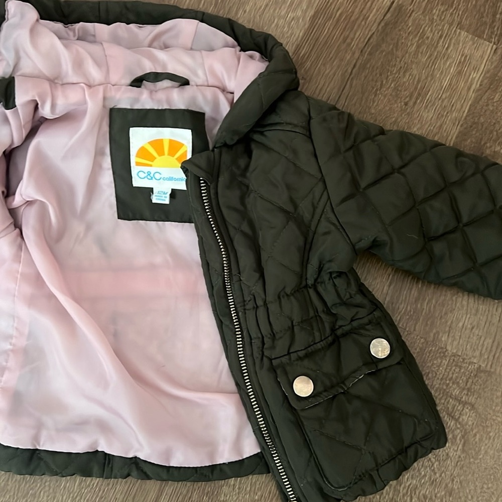 ☀️C&C California girls’ puffy coat